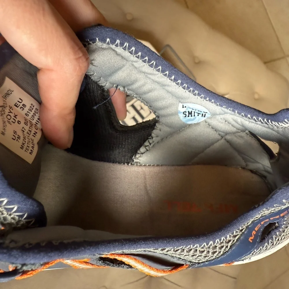 Merrell Kids Water Shoes - Navy and Orange size 7 choprock